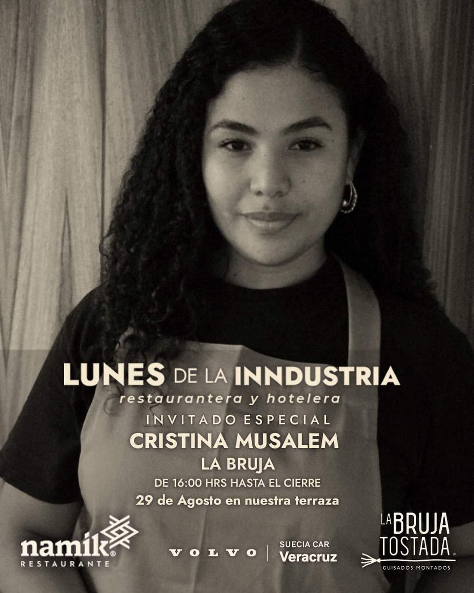 NataliLagunes's tweet photo. Bandaaaaaa, la bruja va a colaborar con Namik el lunes 29 de este mes, ojalá nos puedan acompañar, el menú está mortal, les va a encantar 🔥🤘🏼 https://t.co/7UV9D9JYiw