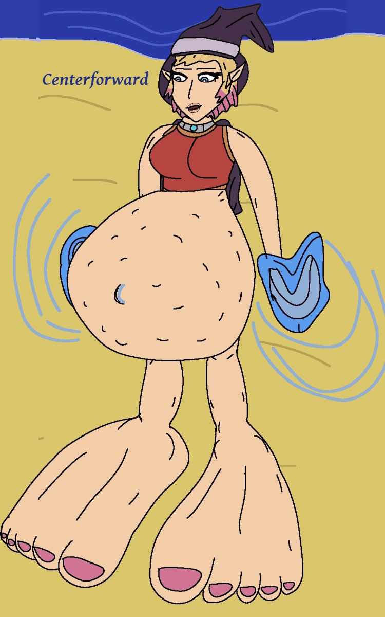 UltraCookie5's tweet photo. A commission for @scottronica04 of the lovely OC Kris in some pregnancy expansion and feet growth magic! I hope you like it <3
#nsfw #feetexpansion #sizetwitter #footgrowth #hyperfeet #hyperbelly https://t.co/RZPlde5atY