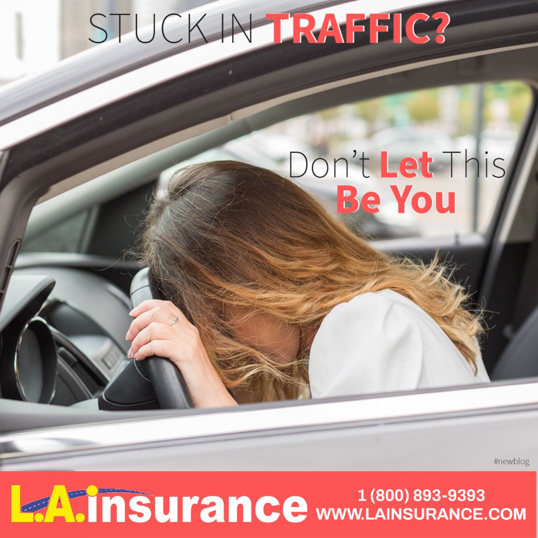 lainsofficial's tweet photo. Stuck in #traffic and don't know what to do? #LAInsurance has the answer in our latest #blogpost at 
https://t.co/SCCZtxhj41
#insurance #CleanDriving #drivesafealways #CarpoolKaraoke https://t.co/crmetYKGaV