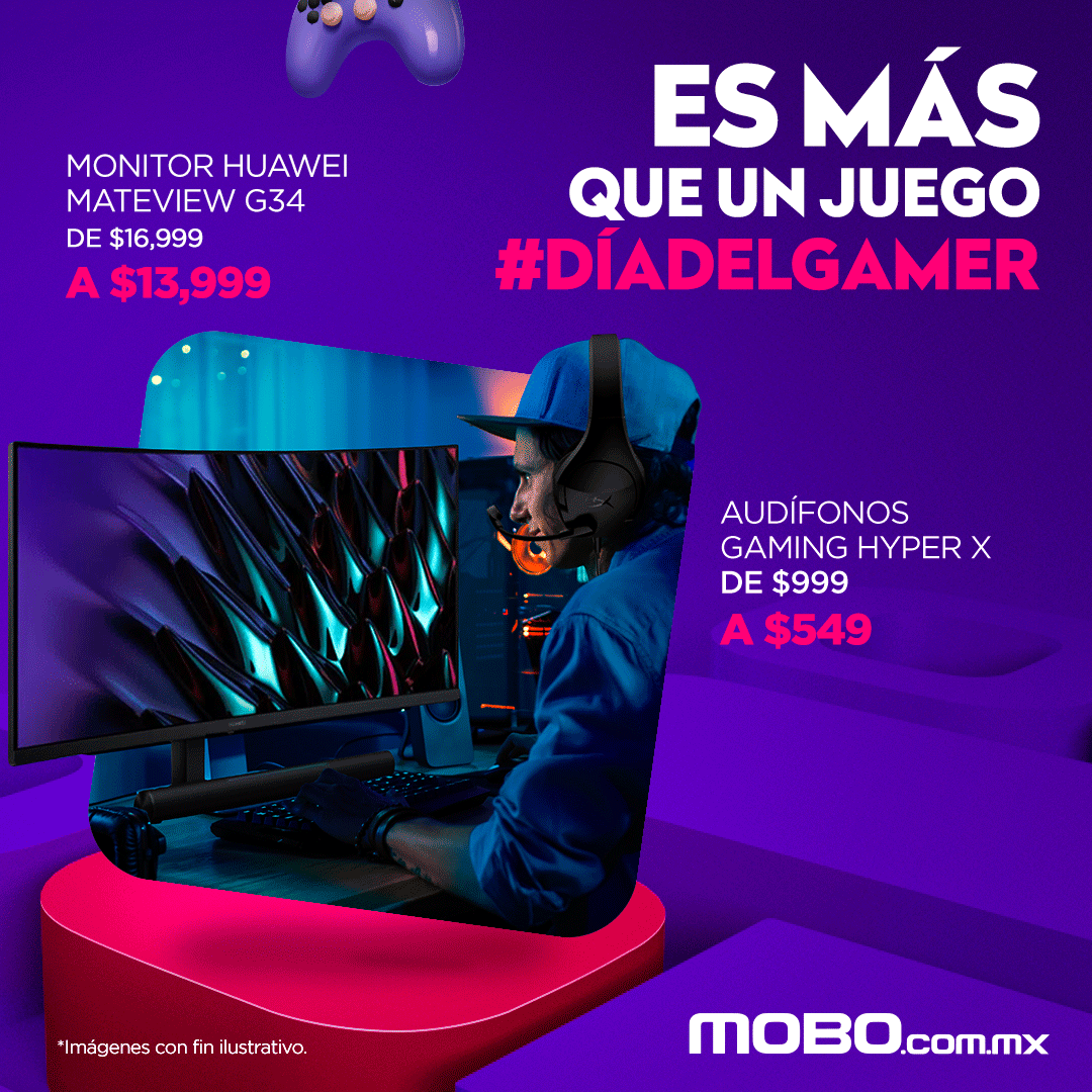 👾 ¡Que el juego nunca pare! Conoce todos los accesorios de gaming que tenemos para ti con descuentos exclusivos: bit.ly/3Cc7auO #TemporalidadMobo #DíaDelGamer
