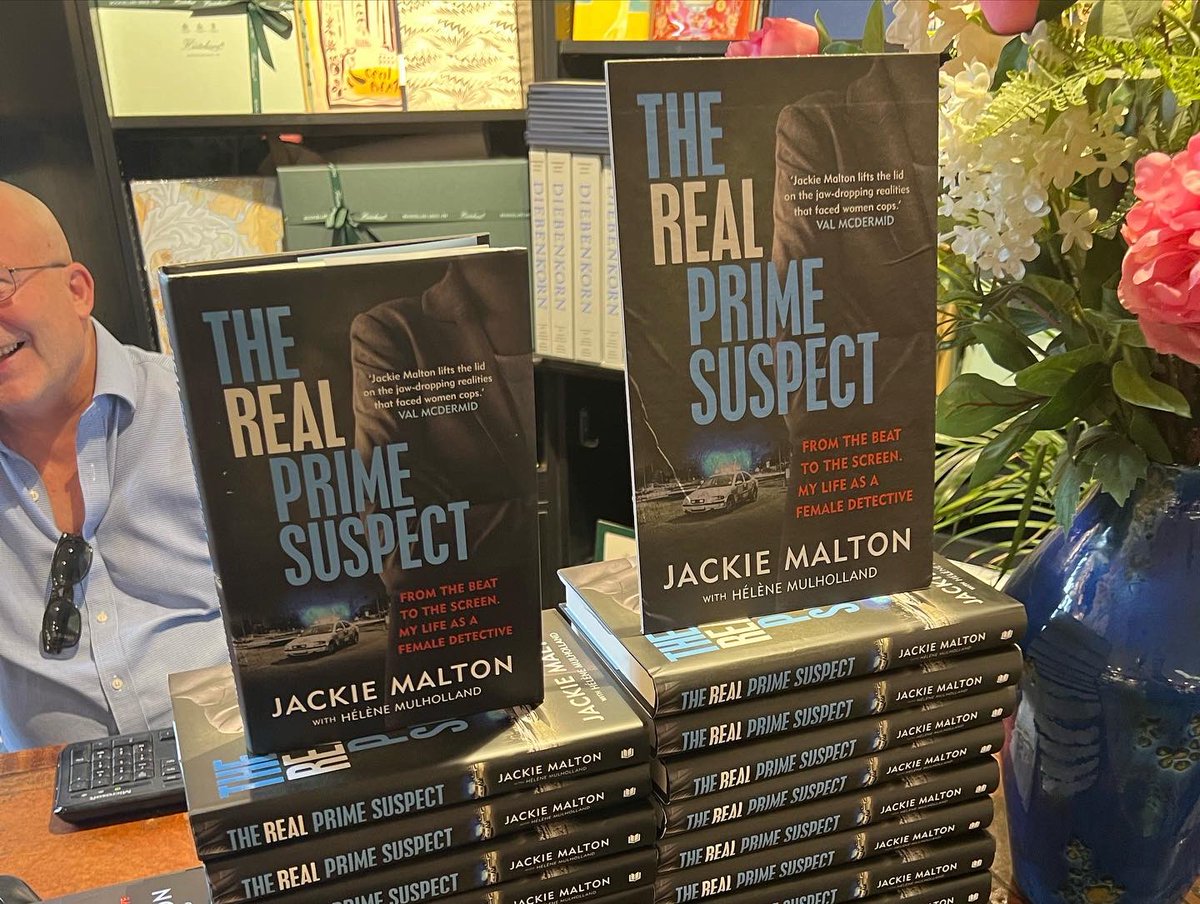 JAdamson7753's tweet photo. With @Thursley for her book launch in London. Fantastic event, fantastic people, fantastic book and I’m not surprised as Jackie is just……fantastic! Buy copies please people The Real Prime Suspect will be a damn good read! https://t.co/MWQNn8DnFL
