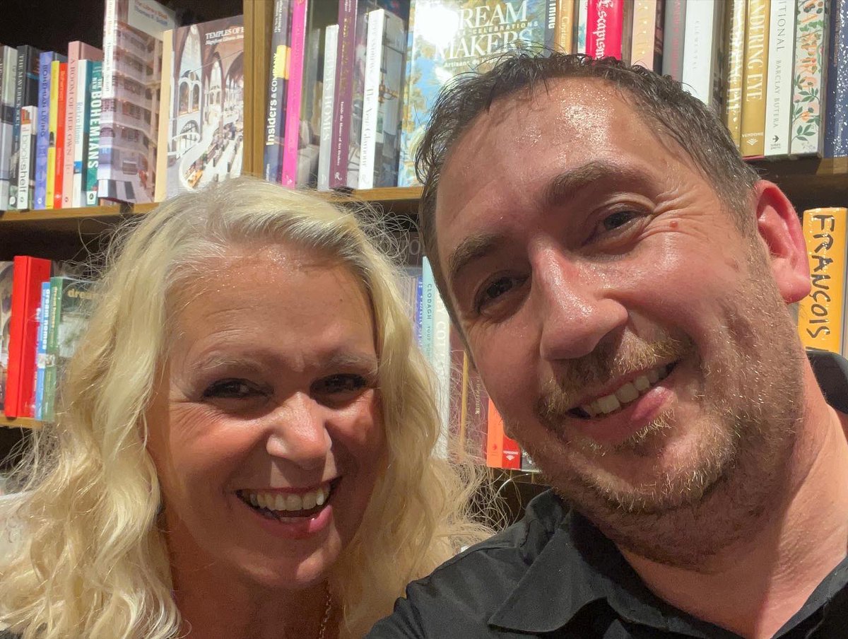 JAdamson7753's tweet photo. With @Thursley for her book launch in London. Fantastic event, fantastic people, fantastic book and I’m not surprised as Jackie is just……fantastic! Buy copies please people The Real Prime Suspect will be a damn good read! https://t.co/MWQNn8DnFL