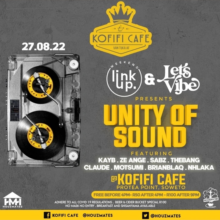 DjSabz_ZA's tweet photo. Soweto get ready....THE SOUL TRAIN is coming your way this Saturday @kofificafe_official Protea North for #UnityOfSound
Let's make it hotttttt 🔥🔥🔥🔥🔥🔥
#WeGotSoul #SoulTrainInvasion🚂🚂🚂 https://t.co/opZxpvuFV6