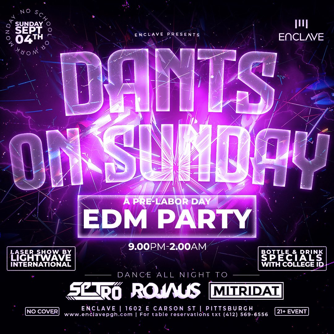 🚨Event announcement! 🚨 I’m beyond stoked to DJ a nightclub! 😁😁😁 let’s go Pittsburgh!