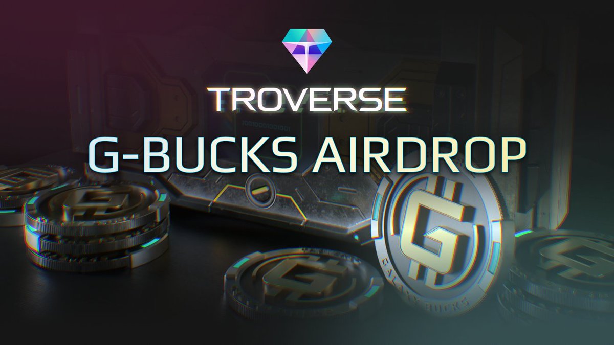 We are super thankful to our beloved community💙As a thank you to all our loyal planet holders, we airdropped G-Bucks tokens for wallet addresses recorded in the snapshot🎊🎉

Check the dashboard to collect yours:
👉dashboard.troverse.io/claims

Read more here:
medium.com/troverse/trove…