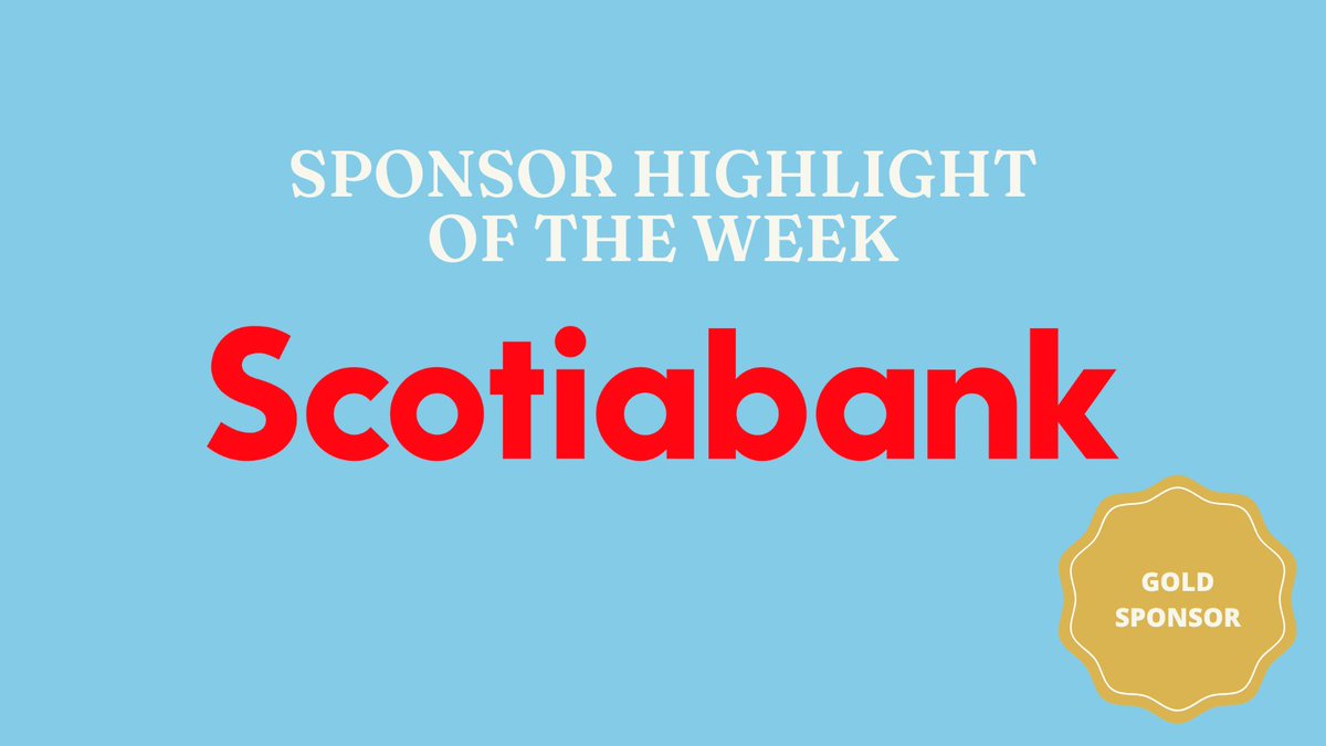 KWPhysicians's tweet photo. Our Sponsor Highlight of the Week is: @scotiabank! Thank you for your support and dedication in helping the Chamber continue its goal in eliminating the doctor shortage in #WaterlooRegion. https://t.co/qibu2Q533f