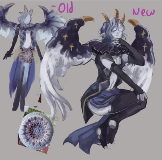 LisaBlackArt's tweet photo. Old / new comparative #lisablack89 #drawing #adoptables #characterdesign https://t.co/z9XJcTMajx