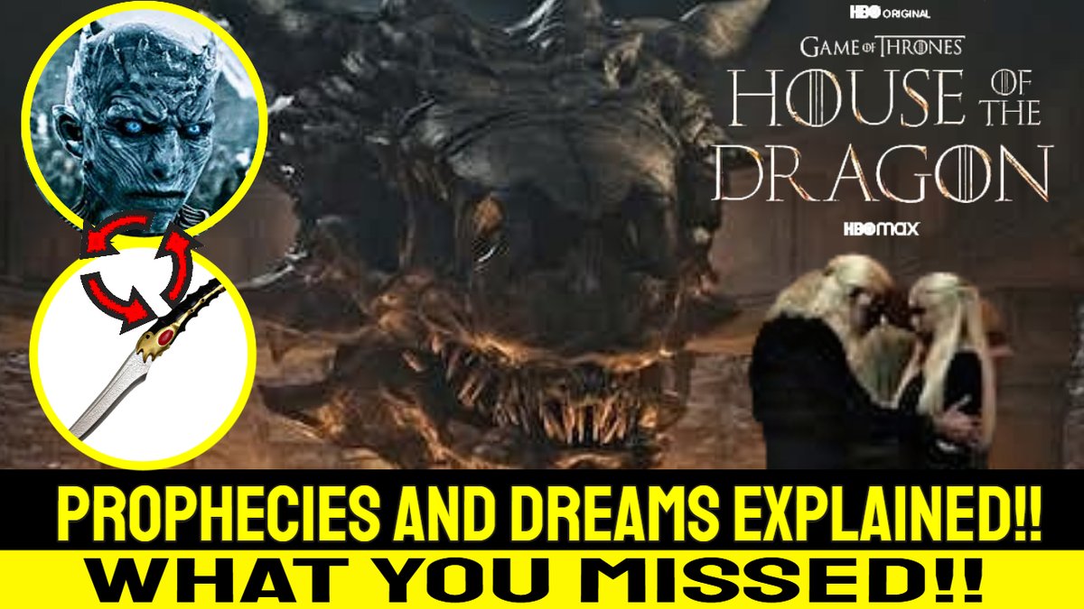 TheTonyTeflon's tweet photo. House Of The Dragon Explained Prophecies And Dreams  || Game Of Thrones ... https://t.co/8XPYasmd4f via @YouTube I know @ThisGrayArea is on with me. Maybe someone else tune in and find out LIVE TONIGHT  #HouseoftheDragon #HouseOfTheDragonHBO https://t.co/3X0OYqMC4F