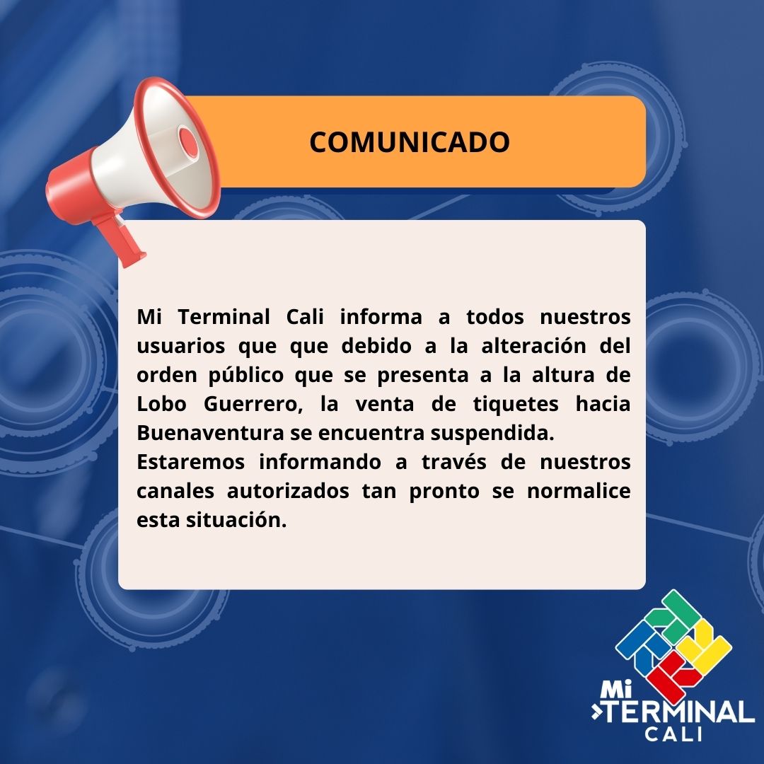 MiTerminalCali's tweet photo. #Miterminalcali #Sueñaconundestinoydéjalorodar
#Cali https://t.co/H01nDW5l3g