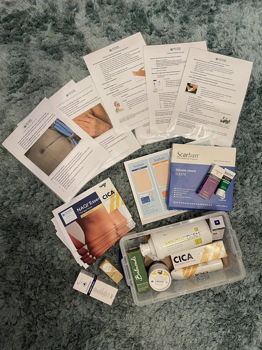 ScarWorkUK's tweet photo. Off to @PennyBrohnUK tomorrow to volunteer some time to run a class in scar care. #volunteer #therapyclass #scarcare #scargel #scarmassage #scarcream #siliconesheet #siliconegel https://t.co/0ow7ZUM9g6