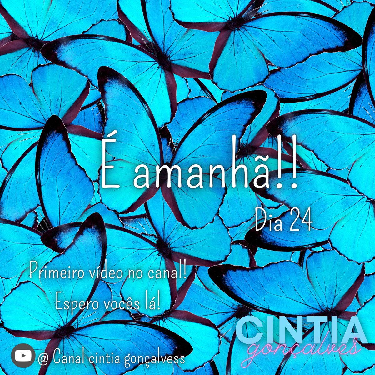 Canal_cintiagon's tweet photo. É amanhã!!
Meu primeiro vídeo no canal!
Não percam! Conto com vcs!🦋🌼
#canalcintiagoncalves #primeirovideo #fy #gratidao
#transformeseesupreendase
#transformese #surpreendase https://t.co/j8AzOQcrB7