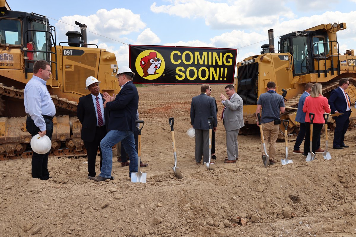 Greene County Commissioners attended the groundbreaking ceremony for <a href="/bucees/">Buc-ee's Beaver</a> Tuesday afternoon. 

The 53,000 square-foot, 100-pump convenience store will open at 3284 N. Mulroy Road off of I-44 in east Springfield. 

Buc-ee’s is targeting December of 2023 for its opening.