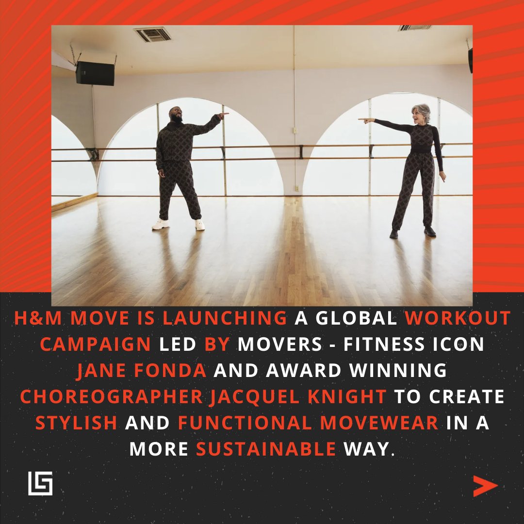 LockrSpace's tweet photo. Swipe now ➡️to check out this current collaboration where Jane Fonda and Jacquel Knight partner up with H&amp;M to create a movement brand 🤸‍♀️

Subscribe to our latest mailing list for more updates on sustainable sportswear through this link🔗

https://t.co/uBsee24vkN https://t.co/OhdcX3bEjQ