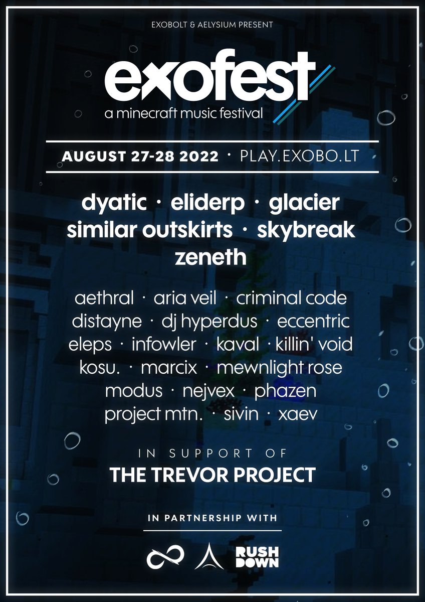 exoboltofficial's tweet photo. 🚨 LINEUP ANNOUNCEMENT 🚨  

Join us this weekend for two days of incredible music from @skybreakedm @Sim_Out_ @Dyaticedm @eliderp_, @GlacierTunes @ZenethSC, and many more. We can't wait to see you! 🌊

Who are you most excited to see? 👀 https://t.co/wIOZCvoj5e