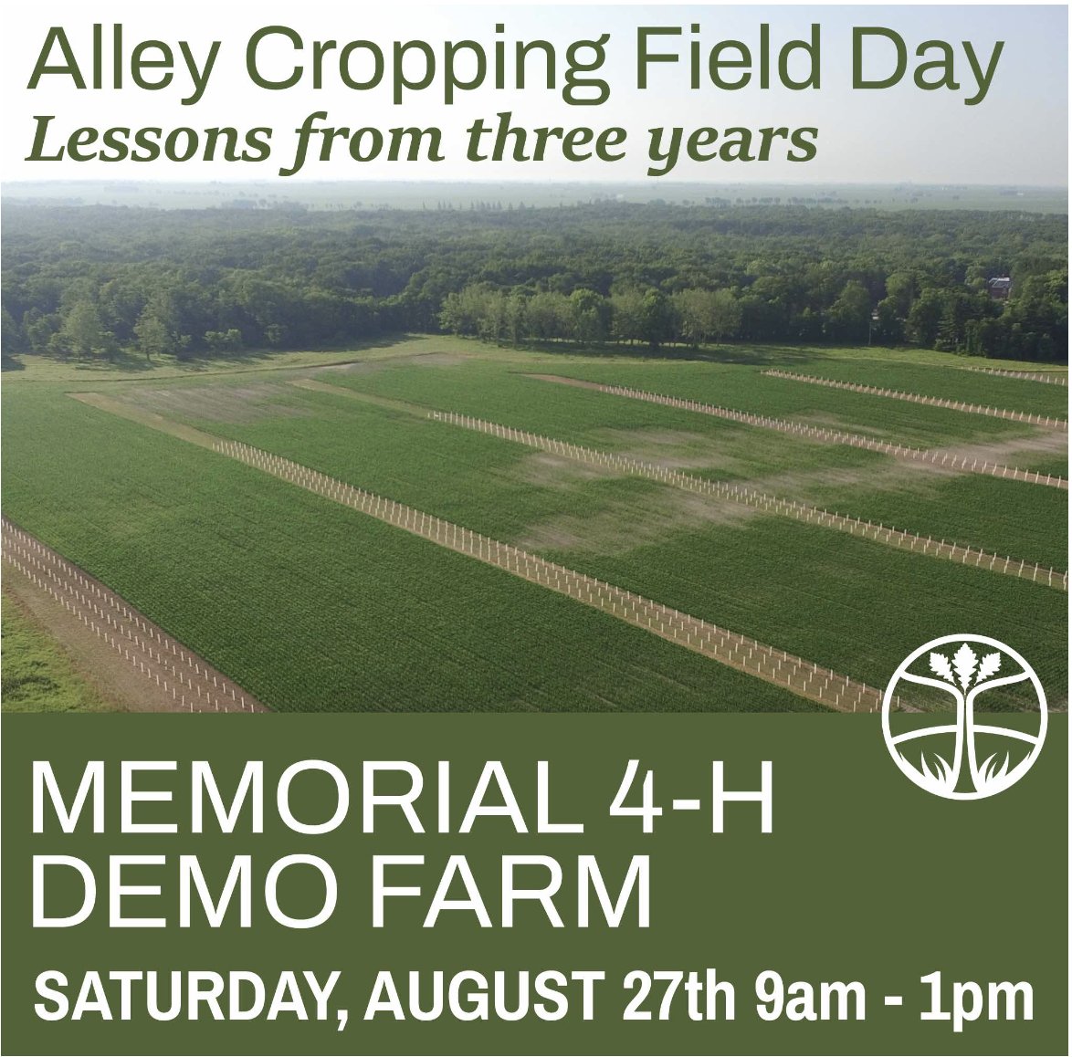 IDEA Farm Network field day on alley cropping this Saturday! Hosted by <a href="/Savannainst/">Savanna Institute</a>. Come learn about the incredible benefits of planting trees between your crops. savannainstitute.org/event/memorial…