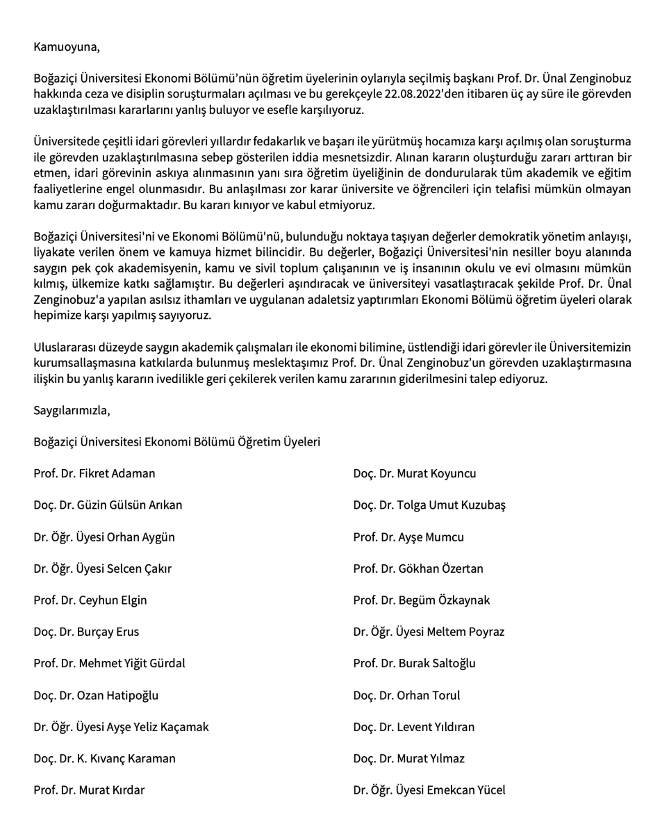 #KabulEtmiyoruz #Vazgeçmiyoruz