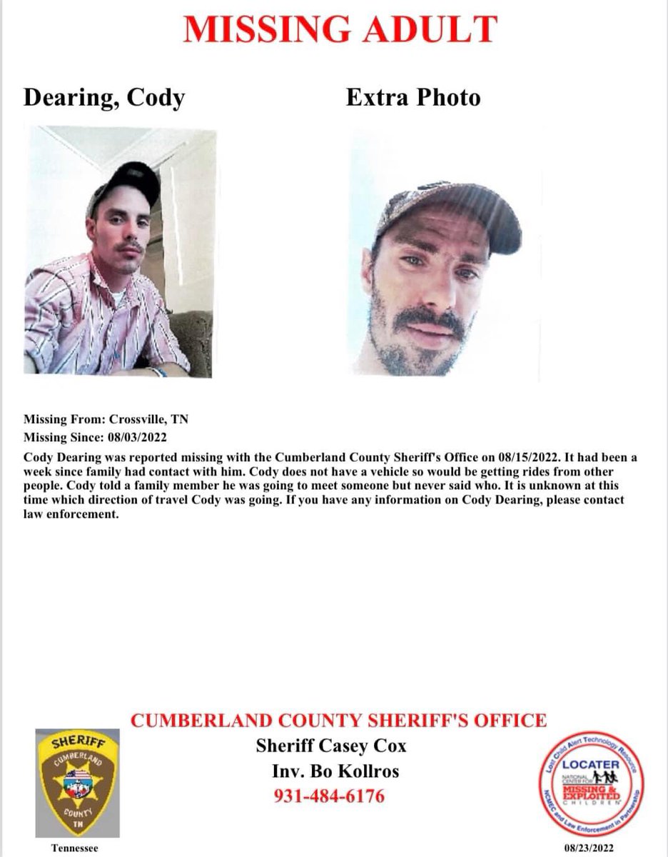 Cumberland County Sheriff TN (@ccsosherifftn) on Twitter photo 