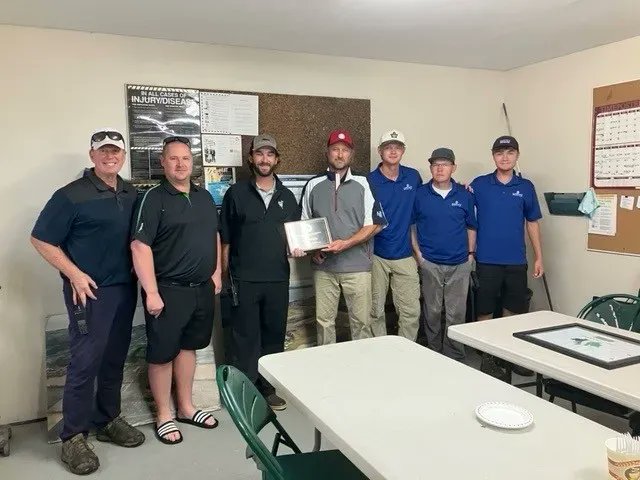 A big nod to the maintenance crew at <a href="/LoyalistGolfCC/">Loyalist Golf & CC</a> for their efforts to ensure the success of the 107th Women’s Amateur &amp; Mid-Amateur (July 4-7)! Thanks to our partnering sponsor, <a href="/Allturf_Ltd/">Allturf</a> <a href="/Nigel_Rennie/">Nigel Rennie⛳️</a>, <a href="/_Super_Rob/">Rob Mulville</a> and OGSA director <a href="/wgcgreens_brad/">Brad Hutchinson</a>!