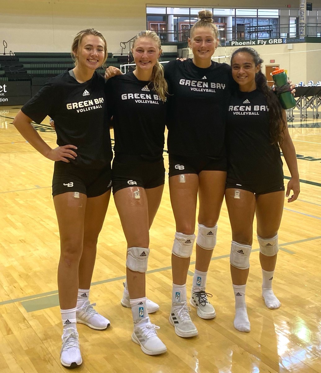 LASTLabMU's tweet photo. Excited to show off Green Bay Volleyball Athletes repping our activity monitors!
@gbphoenixvb #research #athletes #marquette #volleyball #activitymonitor #activPAL #accelerometer #exercise #health https://t.co/mljkyKoGRM