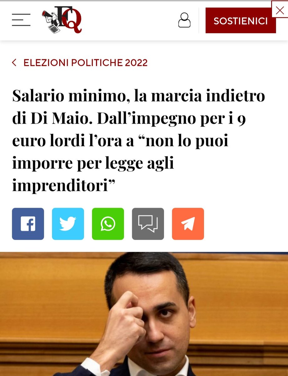 Una persona seria e matura non farebbe mai una giravolta repentina di questo tipo, ah Gigì quanto ti hanno dato? Cosa ti hanno promesso? Non c'è altra spiegazione #dimaiofaischifo