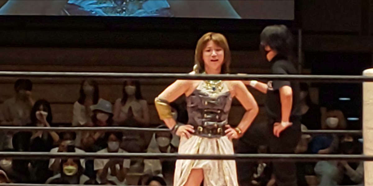 beerzcute's tweet photo. 東京女子プロレス
2022・8・14 後楽園ホール大会
メインイベント
第9回東京プリンセスカップ決勝戦
勝利で優勝の坂崎ユカさん!
#tjpw
#TPC9 https://t.co/xjsrMcJ81f