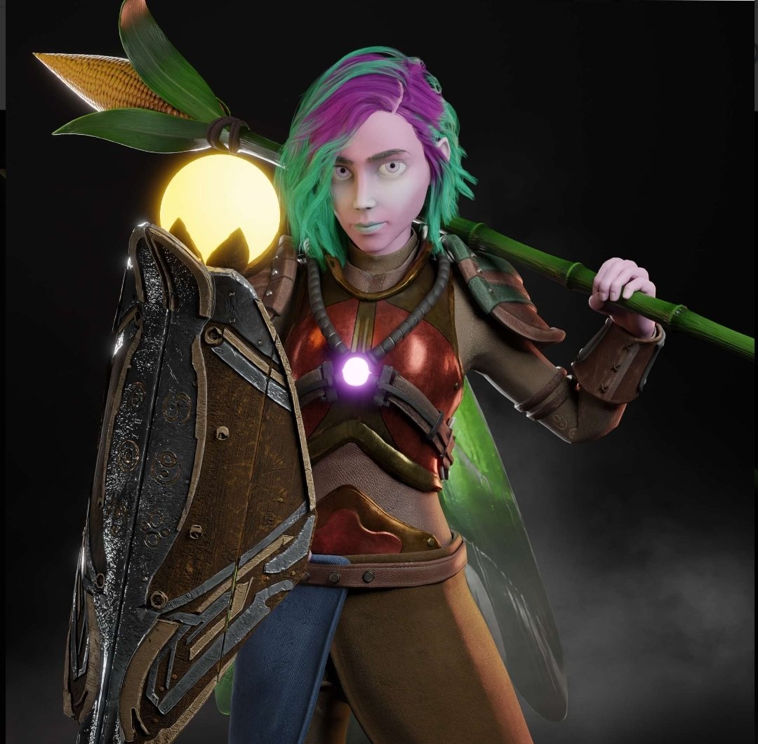 Real_Azaan's tweet photo. @Gossamer_world oh you mean this corn spear 😍 https://t.co/UQaJ7lA3ZG