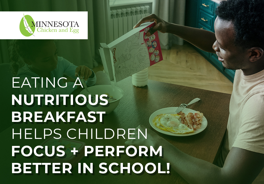 Eggs are a compact, natural source of vitamins and minerals that can help keep students energized from the time the morning bell rings until they step off the bus. 🥚 ✅