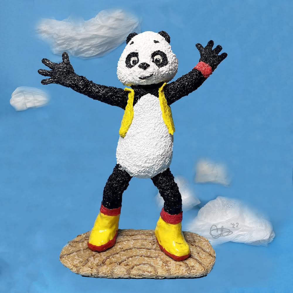 PasteldesignNL's tweet photo. It’s been a while since i’ve made a 3D figurine. I always wanted the Just Dance Panda as a figurine, so I made one myself! 👀🐼 #justdance #justdancefanart #fanart #panda @justdancegame https://t.co/BxTdJyBicT