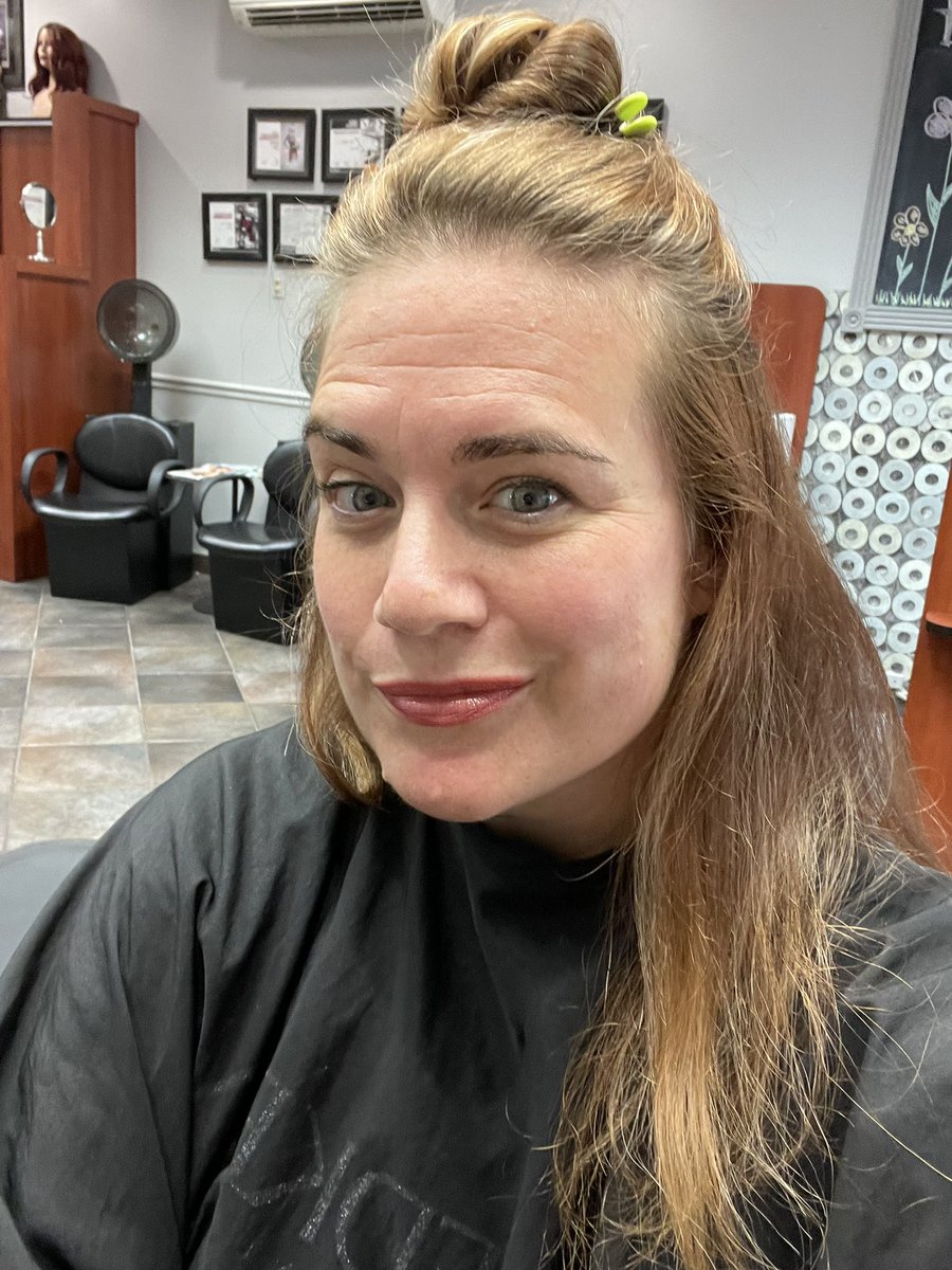 St_Molly_AgentofChaos on Twitter "Salon color touch up. Before, just