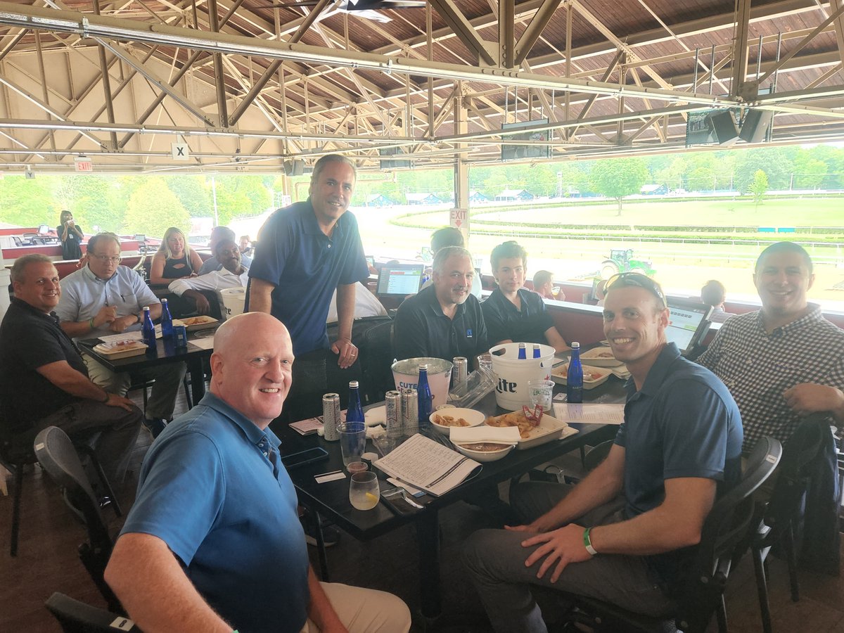ATECGroupInc's tweet photo. We had a great time at Saratoga Race Track talking about new tech solutions. We have just one more day left for our annual Technology Days Event. So if you are one of our clients or want to be one, let us know, and we will sign you up. https://t.co/ihjfeYgKb0