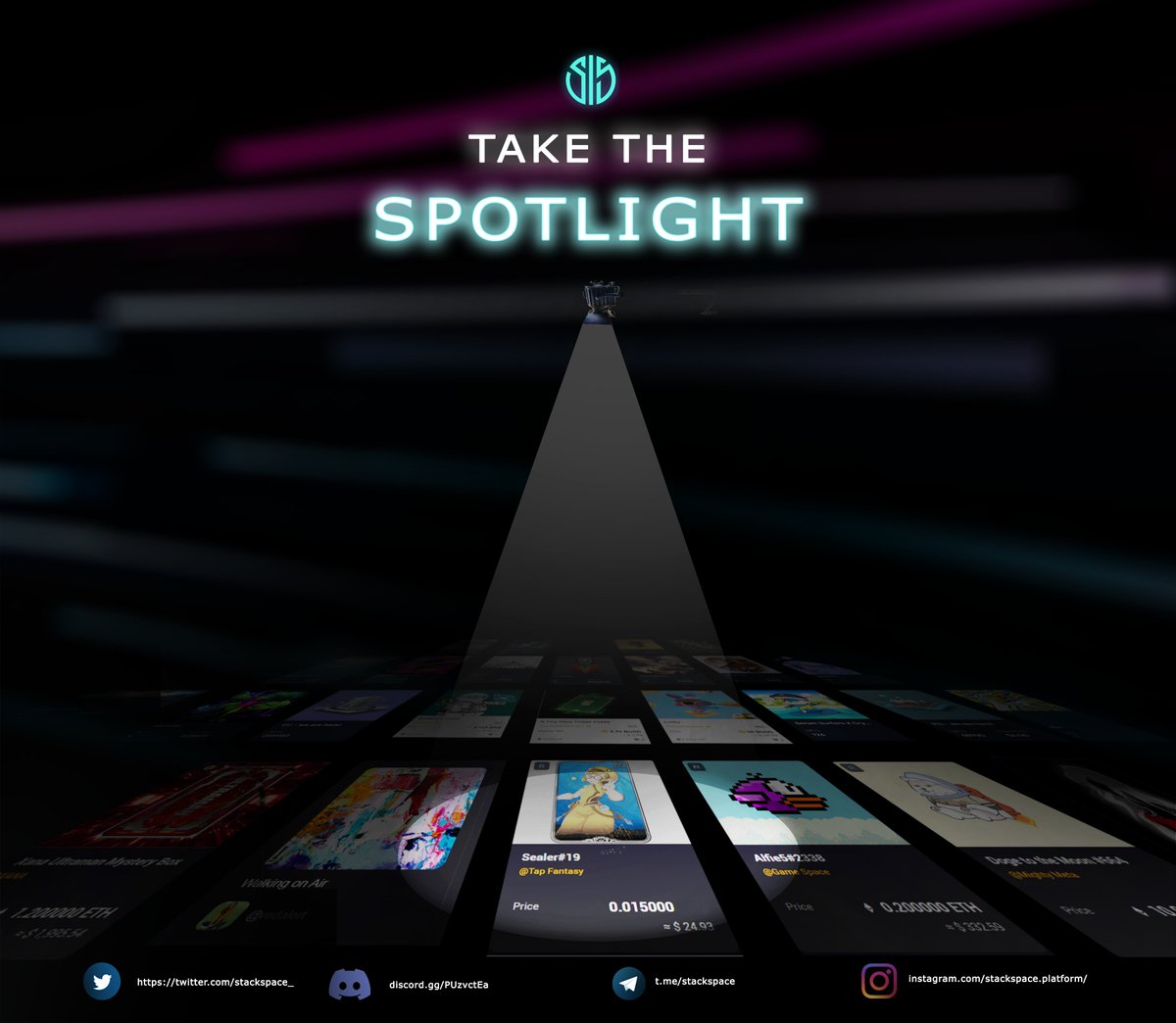 stackspace_'s tweet photo. Drop your #NFT!
Get the most likes and win the Stackspace NFT ticket for Diamond Tier!

#NFTGiveaways #NFTdrops #nftcollector #NFTartist https://t.co/v5lo3GklUz