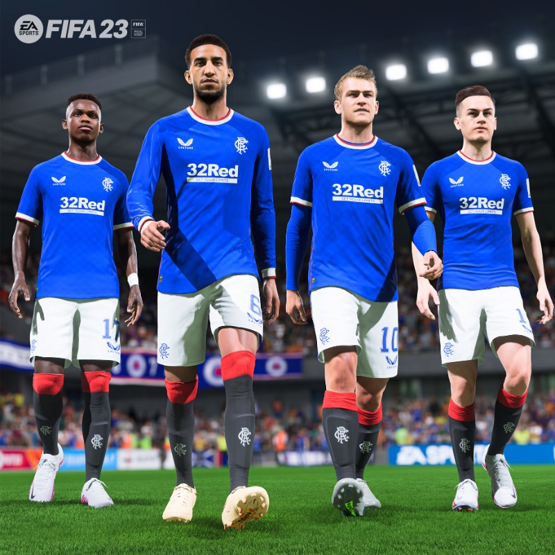RangersFC's tweet photo. 🎮 #RangersFC are thrilled to announce a new, multi-year partnership with @EASPORTS, and the largest sports video game franchise in the world, @EASPORTSFIFA.

All the info 👇