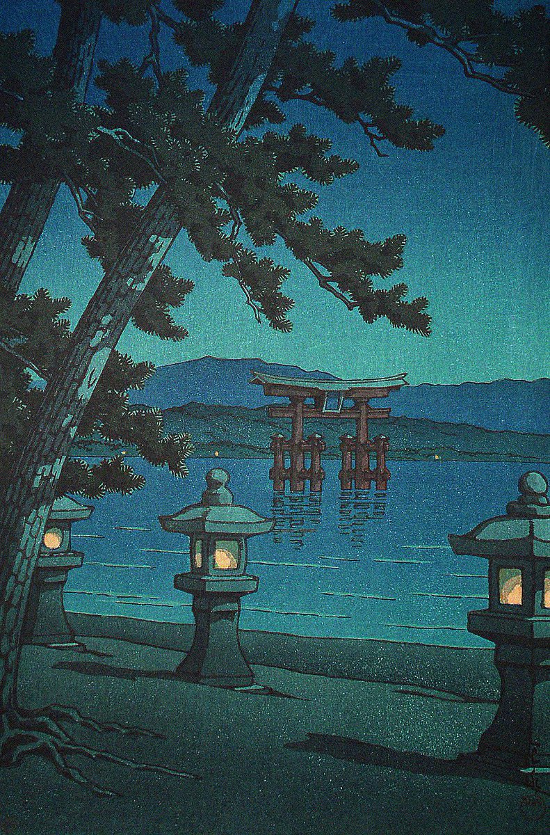 Hasui Kawase (川瀬 巴水, Kawase Hasui, May 18, 1883 – November 7, 1957) was an artist, one of modern Japan's most important and prolific printmakers.