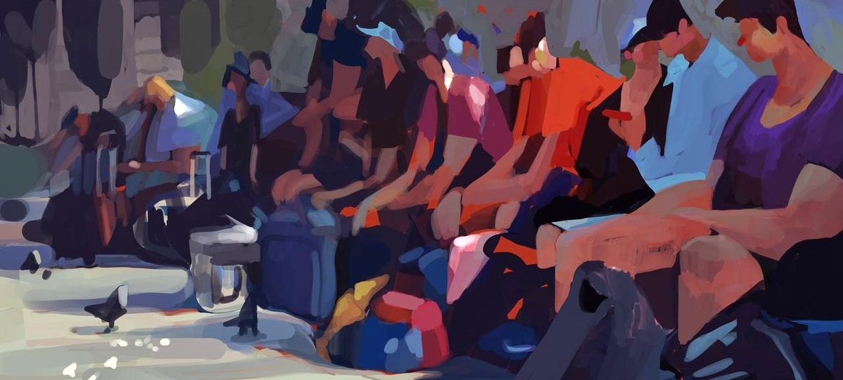 quick plein air painting