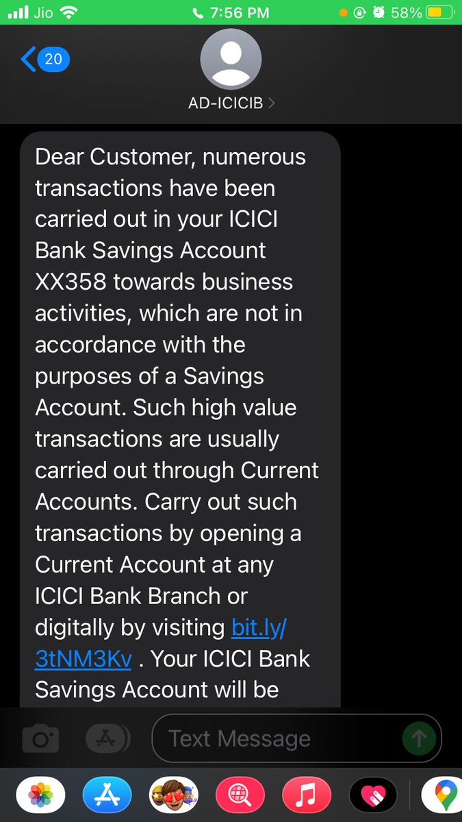 GadgetGlyphs's tweet photo. Dear ICICI Bank,
Greetings of the Day! 
You have sent me a cute message that my account is being closed without any consent. I just want to know from you when the bank started doing this. I hope you will definitely tell me what I am trying to know from you.
@ICICIBank_Care https://t.co/j8s1BDkhdA