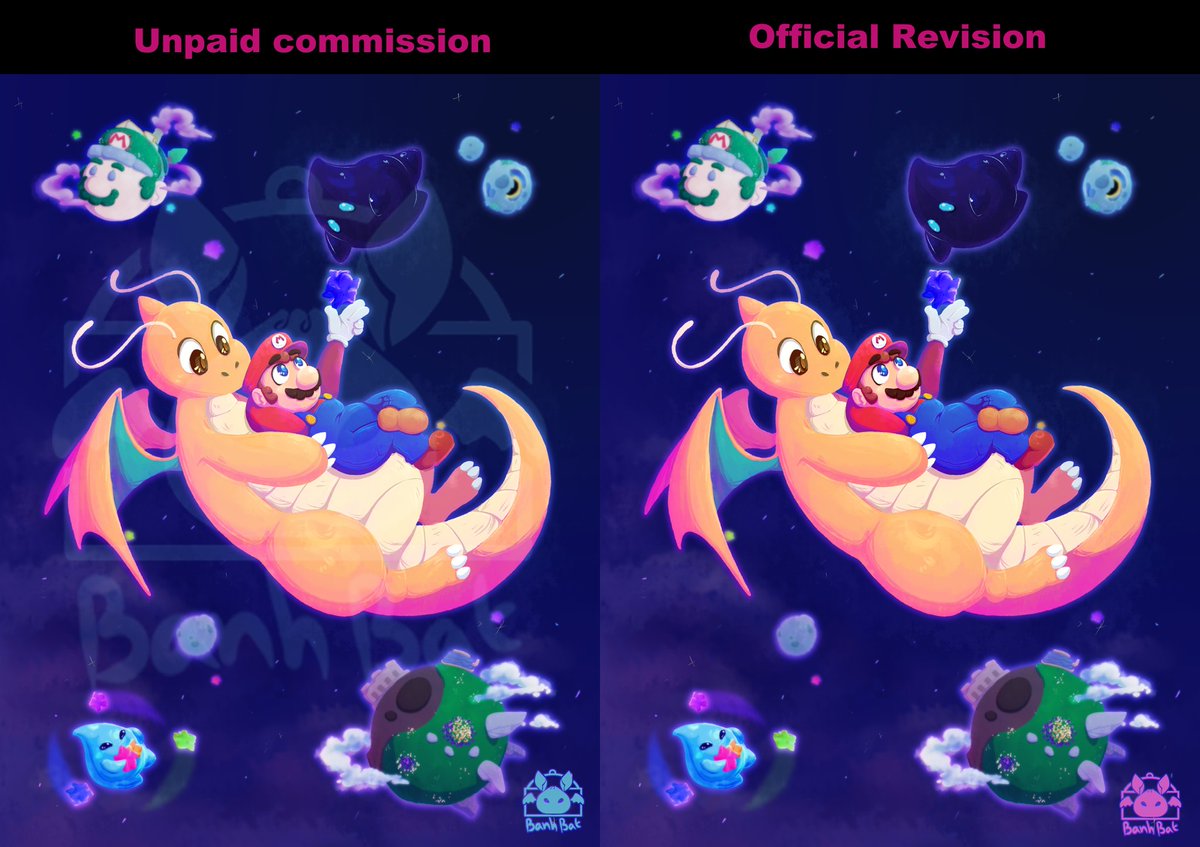 BanhBat's tweet photo. If doing commissions, never receive payment only after the work is done. Get a portion before you even start! Protect yourself and the effort you put in. https://t.co/0khMCfNSd4