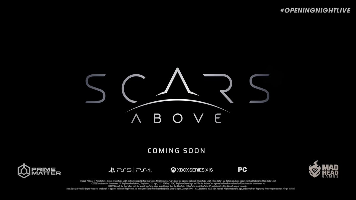 Wario64's tweet photo. Scars Above coming soon https://t.co/WFIvwT89oV