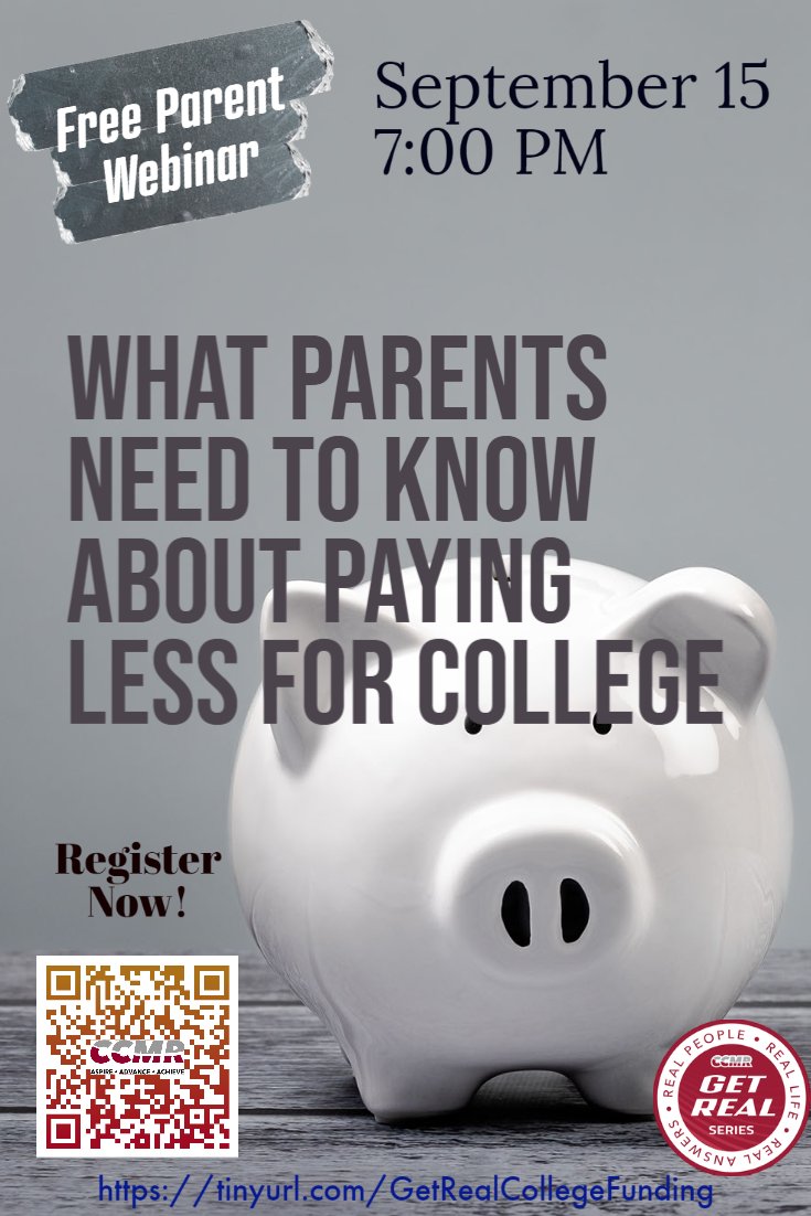 Parents, join us for this FREE informative webinar as we kick off our 22-23 Get Real presentation series.