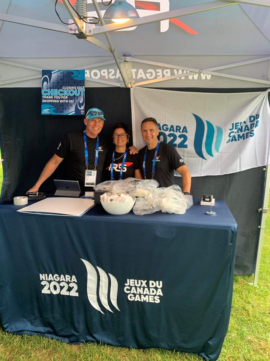 RegattaSport1's tweet photo. RegattaSport was extremely grateful to play the significant role of official merchandiser for the @2022CanadaGames! Thank you to everyone who made these games a tremendous event. It is sad to see it come to an end, but time to prepare for the @2023CanadaGames! https://t.co/J07YRoPDTW