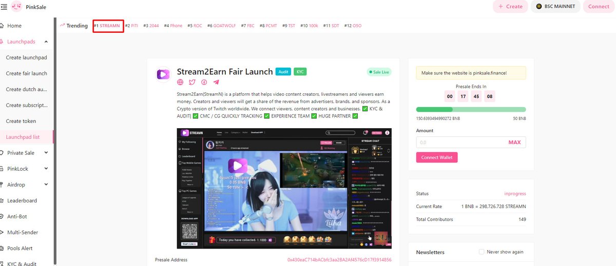 Stream2Earn tweet media