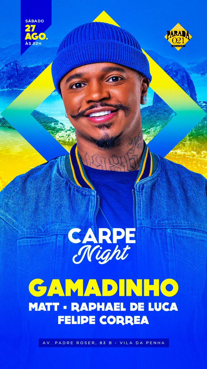 Parada_021's tweet photo. Programação dessa semana tá linda!!! 🚀🔥💛 #Parada021 #Vemproparada https://t.co/NCBTtWF02w