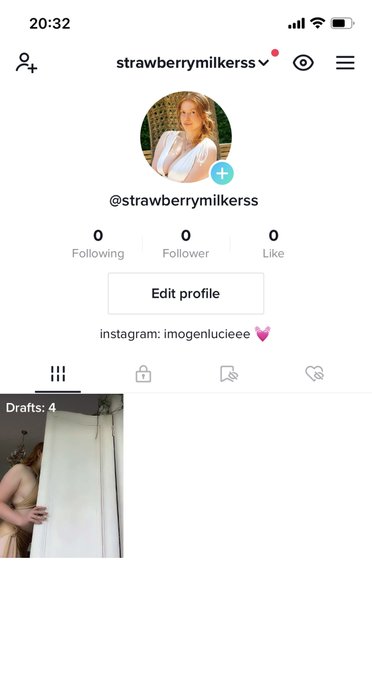 Another day, another new TikTok account 😅💗 any help and support by following and liking etc is so, so