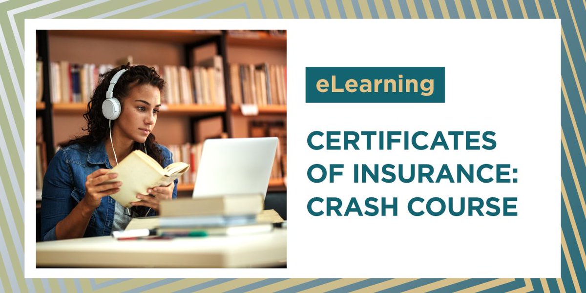 IBAOntario's tweet photo. Learn the difference between an insured &amp; named insured + understand implications of incorrect documentation + effectively prepare a Certificate of Insurance. All covered in our course, Certificates of Insurance: Crash Course.

https://t.co/4EjXQb48dZ

#OntarioBrokers #Elearning https://t.co/4zgz9p5DqE