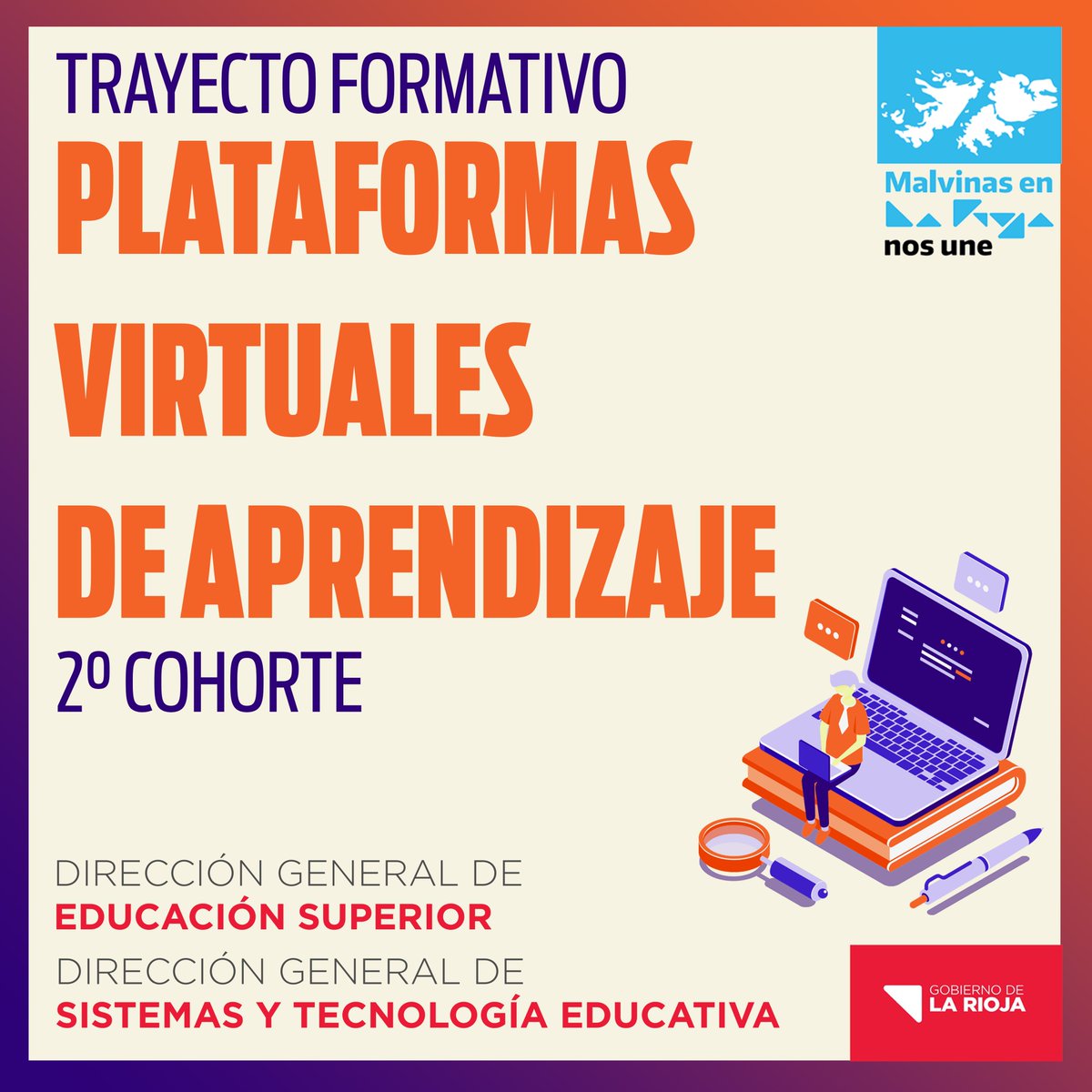 DirGralSistemas's tweet photo. Iniciamos el 2° Trayecto: "Plataformas Virtuales de Aprendizaje", el cual propone ampliar y profundizar los conocimientos docentes para fortalecer sus prácticas profesionales en el uso pedagógico y didáctico de estas, dando respuesta a los desafíos actuales. https://t.co/ZPx3MQbnVF