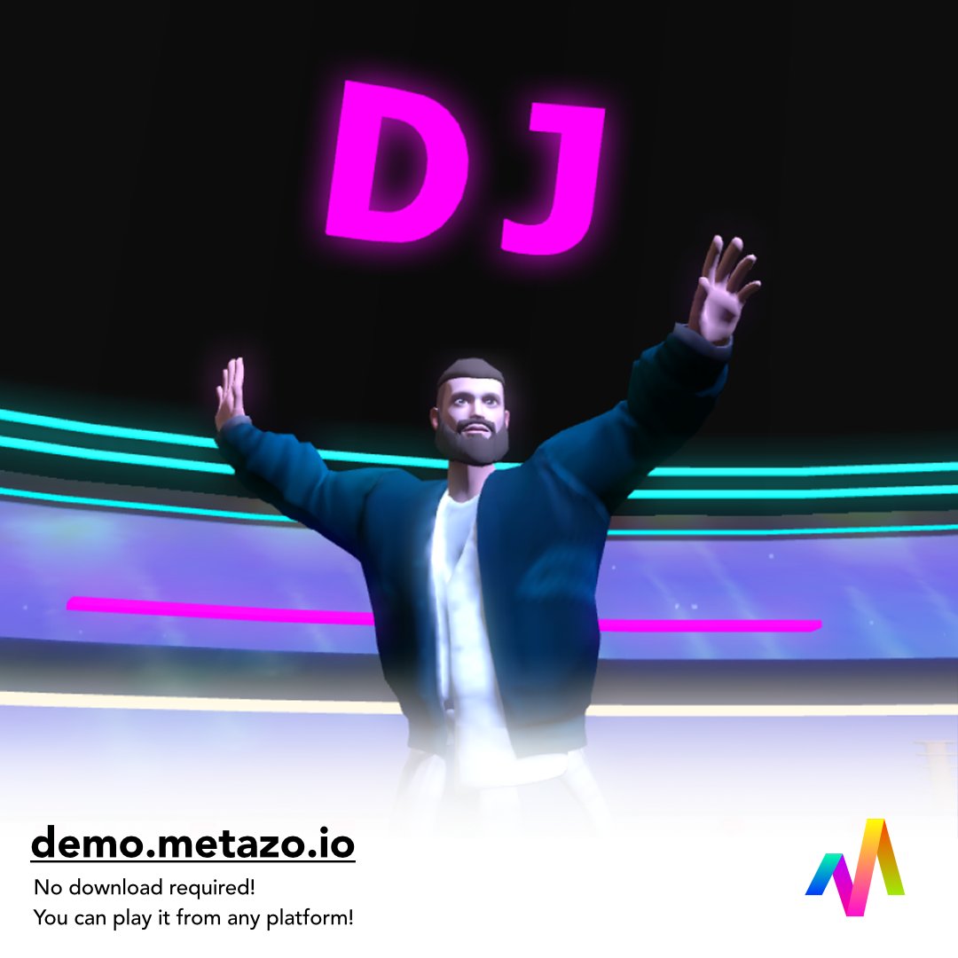 quniver_se's tweet photo. Join us and jump into the realm of entertainment with ClubZo. 😎 🎶
#Metazo #MTZ #Metaverse #DemoLand #ClubZo #Club #Party #Performance #Concerts #Entertainment #Blockchain #Crypto #VR #AR #3D #NFT #nftart #web3 #Business #P2P #tothemoon #BSC #Ethereum #Bitcoin https://t.co/JC1FuinqEL