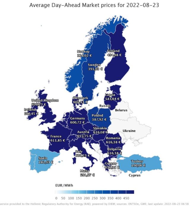 gabriel_draghi's tweet photo. Aujourd'hui la plupart des grands pays européens fonctionnent avec un prix de l'électricité à 600e/MWh. Il y a une décennie nous étions encore entre 20 et 30e/MWh
En France, l'#hyperclasse a purement et simplement saboté nos infrastructures électriques en - de 10ans.
#GreatReset https://t.co/OuJeQMeVvf