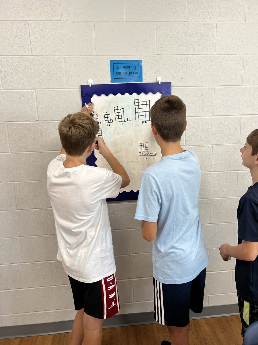 Sheridance321's tweet photo. Really enjoying the tile patterns in #CPM on our vertical white boards.
#itsworthit @McCordMiddle @tomkaz10 @wcsdistrict https://t.co/DKYcmYOf5z