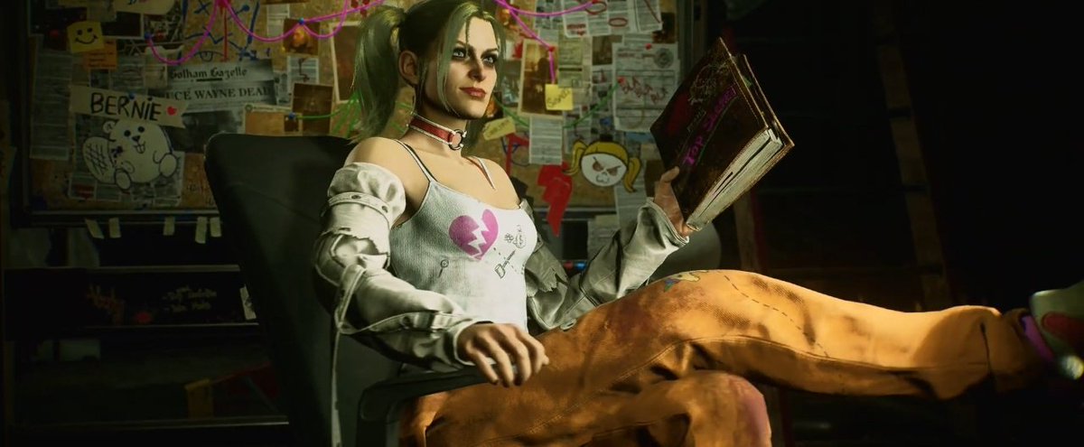 girIsofdc's tweet photo. Harley Quinn in the new #GothamKnights villains focused trailer https://t.co/KsjHPAKdzs