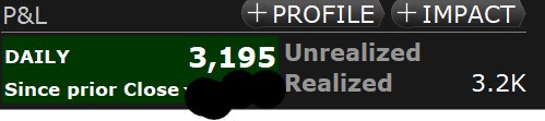 BouncyBitBit8's tweet image. Gave back some of my gains today as I overtraded, wasn't the best but still green for the day. Another great day with @AjTrader7 Let's get it again tomorrow!