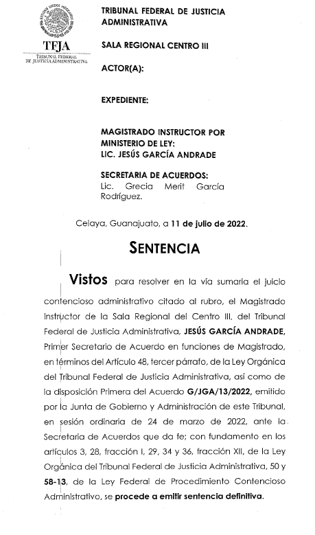 murguia_gerardo's tweet image. Nulidad por la Sala Regional Centro III; "el apercibimiento de un requerimiento de obligaciones fiscales fue emitido de manera genérica, ocasionando con ello que la sanción impuesta sea ilegal".